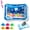 Square*1pcs, variant on Pet Water Sensory Mat for Cats, Anti-Scratch Leak Proof Water Sensory Play Mat with Floating Fish, Thickened Cat Water Bed Toy for Exercise & Hunting, Tummy Time for Kittens and Dogs