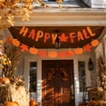 thumbnail image 4 of Harvest Festival Felt Banner Set Maple Leaf Pumpkin Fall Garland Decor, 4 of 6