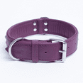 thumbnail image 2 of ATHENS Leather Dog Collar Multi- Row Rhinestones, 2 of 4