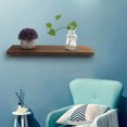 thumbnail image 2 of Herwey Wall Mounted Storage Shelves Floating Shelf Wood Storage Rack Display Organizer for Home Living Room, 2 of 8