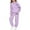 Clothes Set 23#Purple, variant on WAYUTE Girls Sweatsuit Bow Print Long Sleeve Hoodie Sweatshirt and Pants Sweat Suit for Toddler and Kids Sports Athletic Comfort Fit Streetwear Fashion Daily Wear