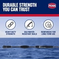 thumbnail image 3 of Open Box PENN Carnage III Slow Pitch Spinning Rod, 6'8" Fishing Pole, Medium Heavy Power, 3 of 7