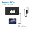 thumbnail image 2 of Adaptador Vantec CB-ST00U3 NexStar USB 3.0 a SATA 6Gbps negro, 2 of 7