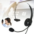 thumbnail image 5 of Monaural Headset, Headset For Landline Phone, Black For Home Telephone For Office Use, 5 of 8