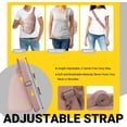 thumbnail image 4 of Bolsa Tuwubi Crossbody Antirrobo Impermeable 3.2L Rosa, 4 of 7