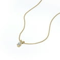 thumbnail image 2 of 0.75 Carat Oval Shape Diamond - Classic Pendant Necklace - 18K Yellow Gold Plating Over Silver, 2 of 4