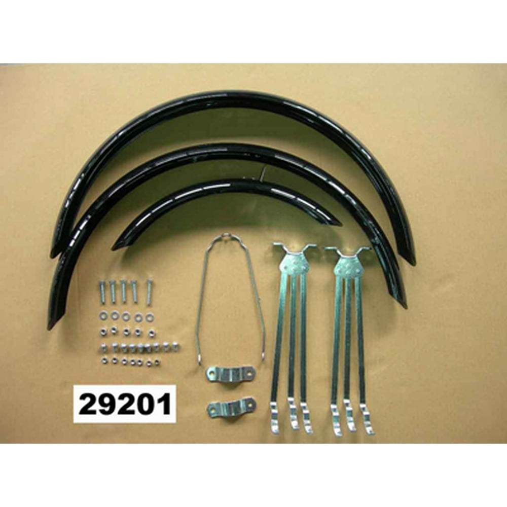 Sun Seeker Recumbent Fenders Set, EZ3 SX, Trike, Black