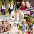 thumbnail image 5 of Holzlrgus Kids Athletic Crew Socks Boys Girls Cotton School Uniform Casual Basic Socks 6 Pairs, 5 of 6