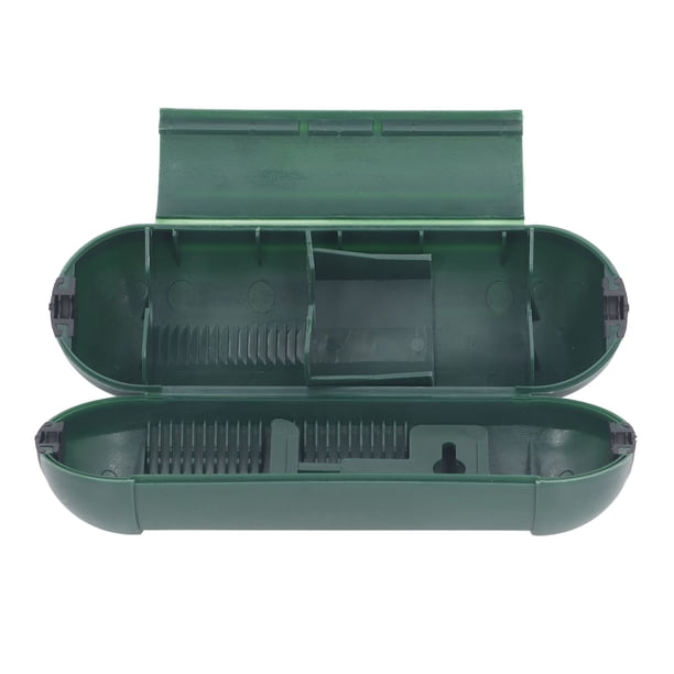 Cubierta de seguridad para cable de extensión exterior ABS, sello impermeable, protector de conexión resistente a la intemperie, color verde