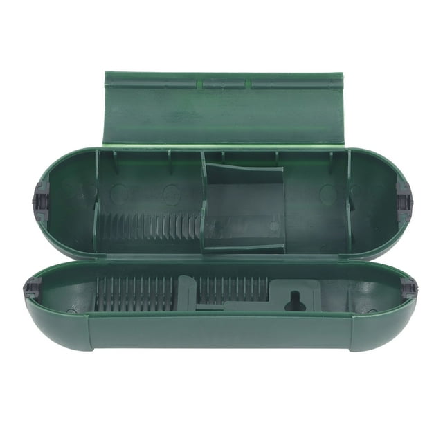 Cubierta de seguridad para cable de extensión exterior ABS, sello impermeable, protector de conexión resistente a la intemperie, color verde
