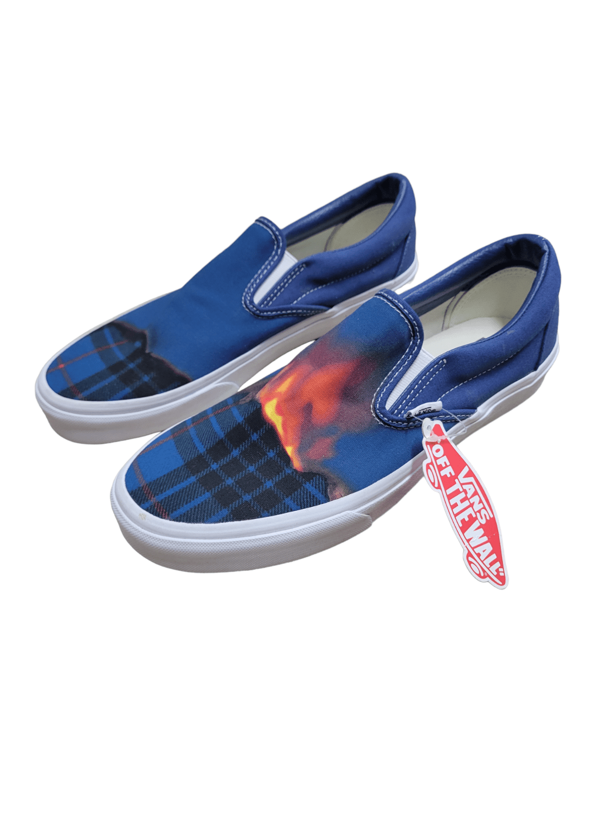 Vans Authentic Prep Retro sneakers in blue/white Size 9.5