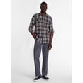 thumbnail image 2 of George Men's and Big Men's Double Pocket Flannel Shirt, Sizes XS-3XLT, 2 of 5