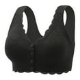 thumbnail image 1 of ameIAEA Women Front Closure Bras Push Up Bra No Underwire Plus Size Front Button Breathable Everyday Bras, 1 of 3