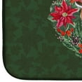 thumbnail image 4 of Cavalier Spaniel Poinsetta Wreath Dish Drying Mat, 4 of 7