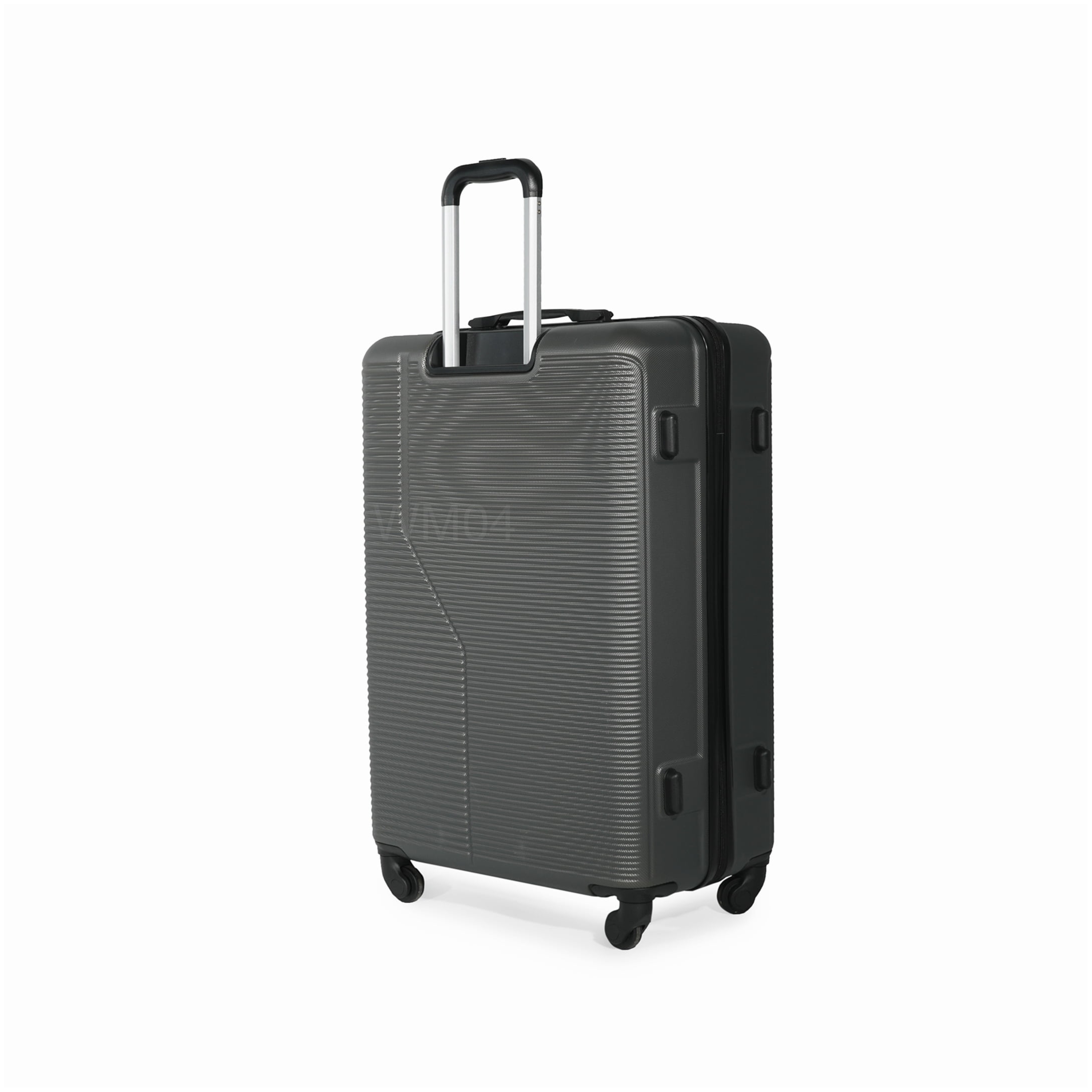 MANGIJOY 360° Spinner Wheel Luggage Set, 7-Piece TSA Lock Suitcases | ABS Hard Shell Lightweight Travel Bags in Dark Grey