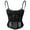 Black, variant on Breathable Sculpting Lingerie High Stretch Lace Corset Top Body Shaping Bra with Adjustable Strap for Women Girls