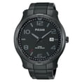 thumbnail image 2 of PS9335 Men's Easy Style Black Dial Black IP Steel Bracelet Watch, 2 of 2