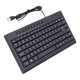 thumbnail image 4 of Mini Teclado USB para oficina: Teclado Pequeño con Cable con 87 Teclas para Computadoras de Escritorio y Portátiles, 4 of 8