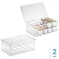 thumbnail image 3 of iDesign RPET Linus Coffee Pod Stackable 2 Tier Box w/Lid, Set of 2, 3 of 5