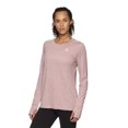 thumbnail image 2 of Reebok Women's and Women's Plus Legacy Core Knit Performance Long Sleeve T-Shirt, Sizes XS-4X, 2 of 4