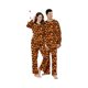 thumbnail image 5 of Nvse 2 Pieces Loungewear Sleepwear Family Matching Halloween Pajamas Set, Halloween Pumpkin Print PJs Setsfor Adults &boys&girls Orange Pumpkin Prints for 2XL, 5 of 5