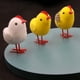 thumbnail image 2 of 8 piezas de pollo de simulación modelos decorativos de pollo adorno de Pascua accesorios de fiesta, 2 of 6