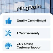 Mingdaln 1.85-inch Womens Smart watch with 2 watch straps/Answer/Make Calls/120+Sports Modes/ IP68 Waterproof,Fitness Tracker Fits for Android Iphone Devices(Gold Milan Steel Belt)