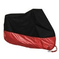 thumbnail image 1 of PENGXIANG Housse de Moto Imperméable Toutes Saisons Anti-Poussière Protection UV Extérieur Intérieur Scooter Tissu Résistant à l'Usure 190T Housse de Moto Rouge 3TG, 1 of 6