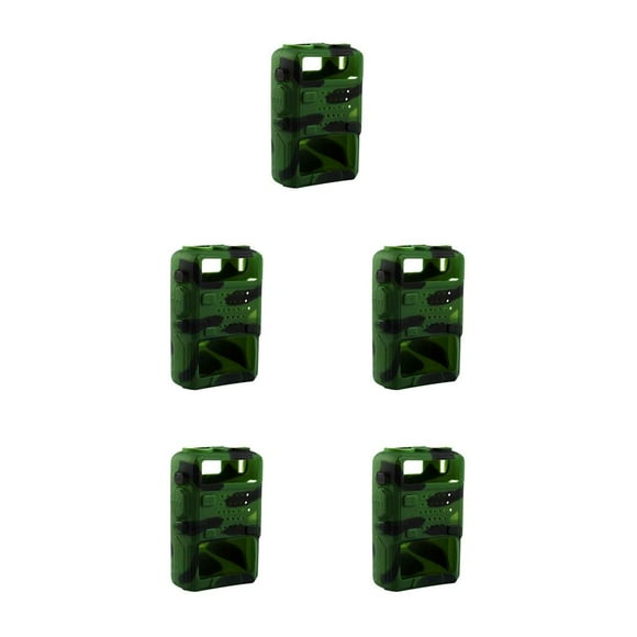 Seitruly Funda protectora de silicona para , interfono portátil, funda protectora de Radio móvil bidireccional, accesorios para exteriores Type2 NO2