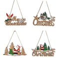thumbnail image 3 of Letrero de Puerta de Navidad Billuyoard Placa de Madera Tipo 3, 3 of 6
