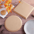 thumbnail image 3 of 2Pcs 2 Style Dish Plate Slump Mold 7.9X7.9 Inch Ceramic Clay Drying Board Flat Round & Square Pottery Mold, 3 of 5
