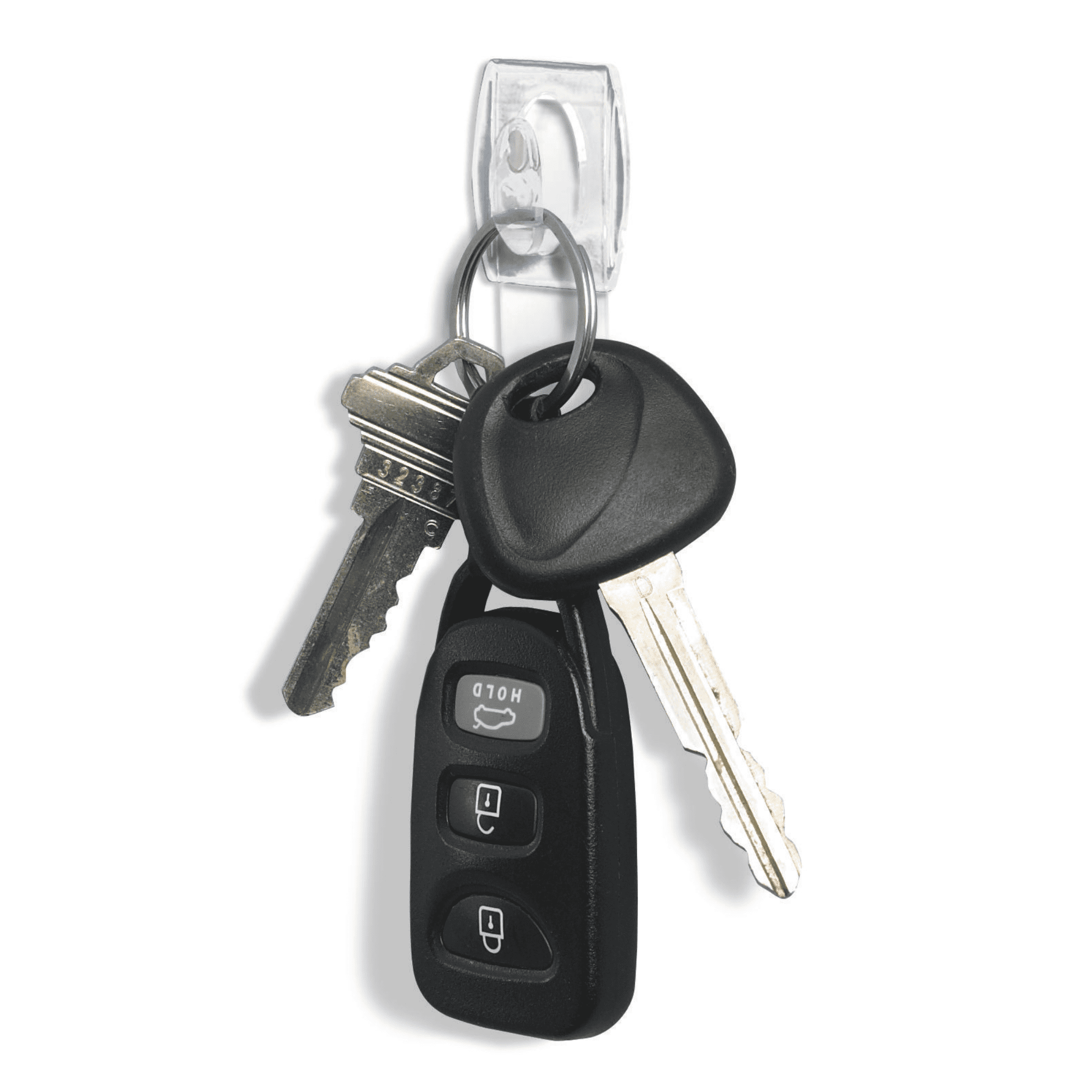 Command Clear Mini Hooks [Removable]: (Clear) [84-pack]