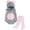 Pink, variant on FYEGRE Adorable Baby Animal Hooded Romper Jumpsuit Outfit With Long Socks For Toddlers And Pink 0-6M