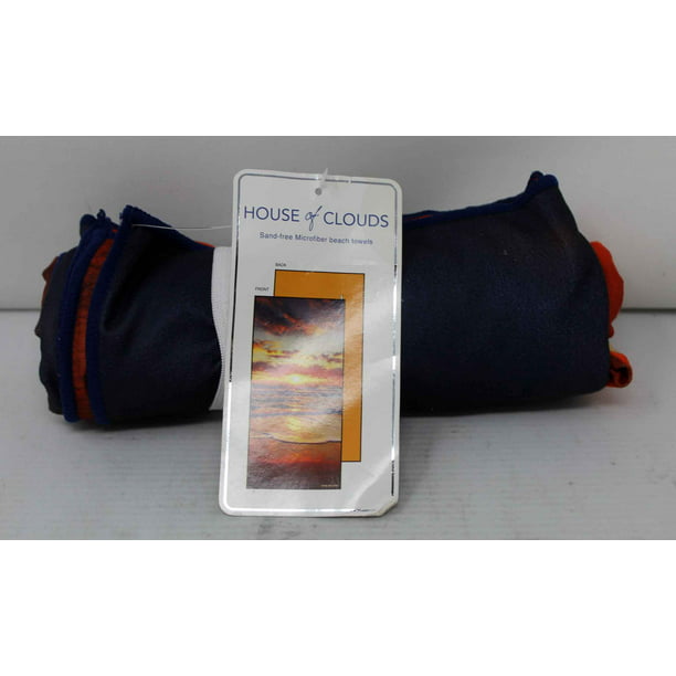 House Of Clouds Sand-Free Microfiber Beach Towels 1 Count - Walmart.com