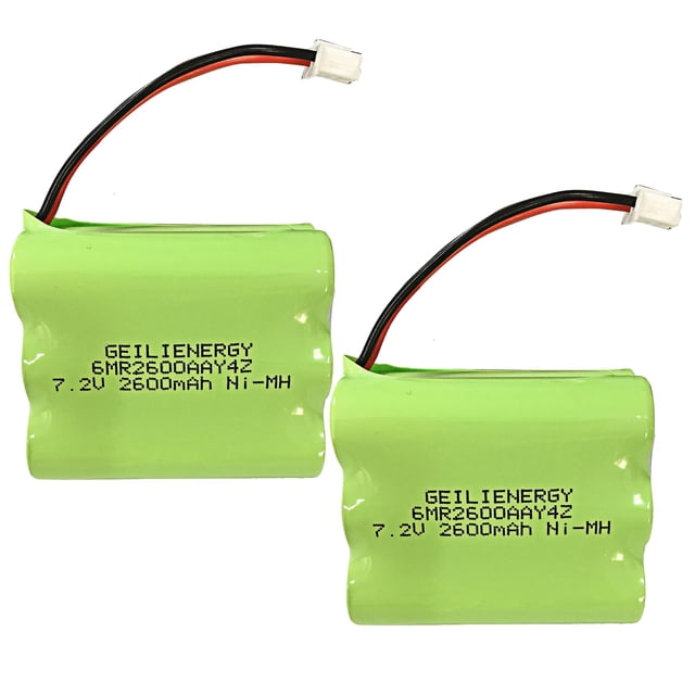 Batería GLEPOWER 7,2 V 2600 mAh para 2 GB BATT1X BATT2X BATT1