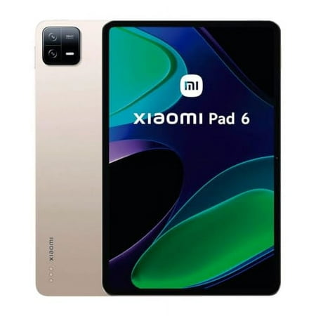Xiaomi Pad 6 WiFi Version 11 inches 144Hz 8840mAh Bluetooth 5.2 Four Speakers Dolby Atmos 13 Mp Camera (Champagne, 128GB+8GB)