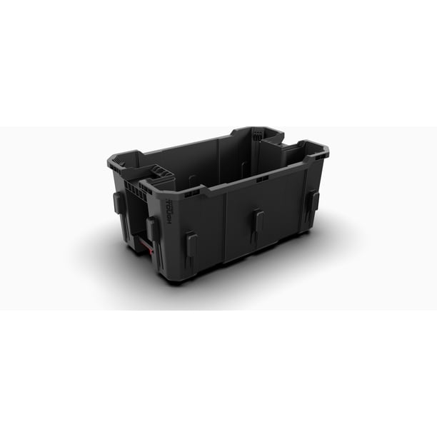 Hyper Tough Hyper Stack Interlocking Storage Crate, Black