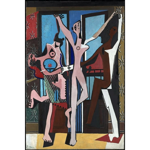 The Threee Dancers- Picasso - CANVAS OR PRINT WALL ART