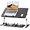 Black, variant on Laptop Desk for Bed, Lap Desks Bed Trays for Eating Writing, Adjustable Computer Laptop Stand, Foldable Lap Table in Sofa and Couch (23.6 x 13,Black)