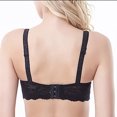 thumbnail image 5 of Women Lace Bras Plus Size Push Up Ladies Full Cup Comfort Bra Black 90B, 5 of 5