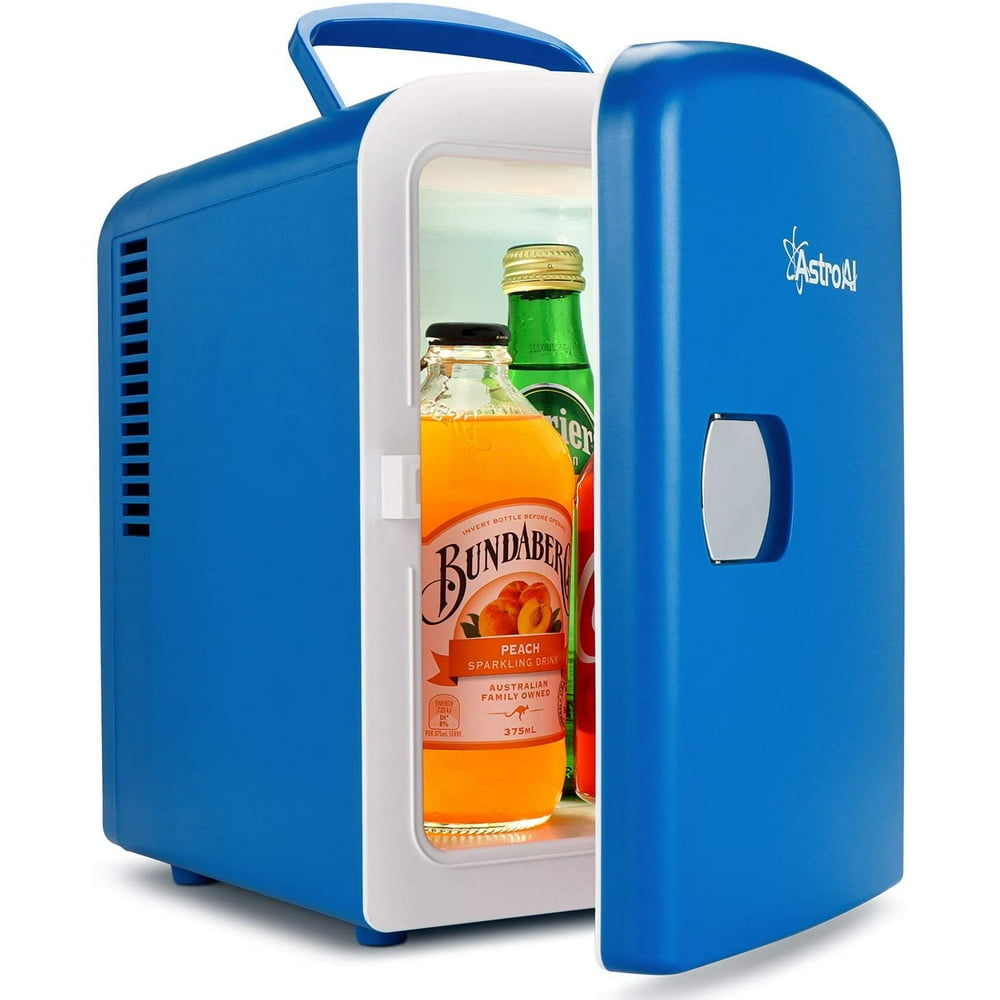 AstroAI Mini Fridge 4 Liter/6 Can AC/DC Portable Thermoelectric Cooler