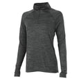 thumbnail image 2 of Charles River Apparel 5763 Women's Space Dye Performance Pullover-Black-3XL, 2 of 2