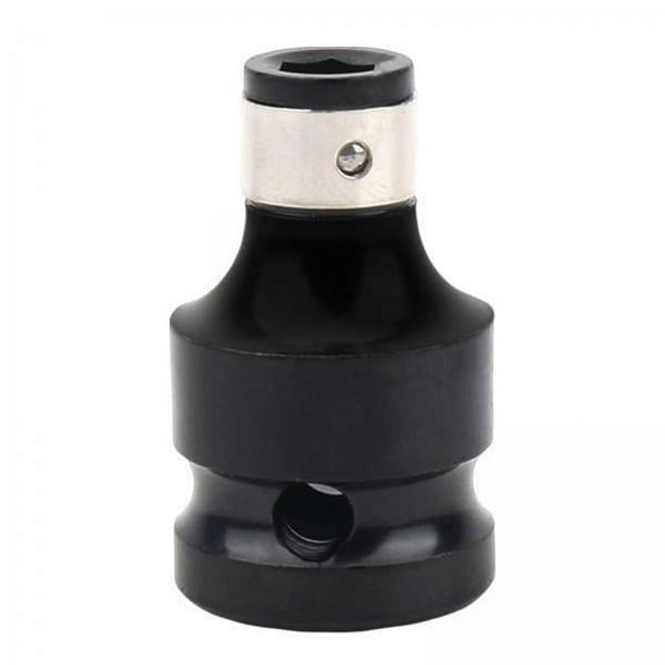 5x Llave de Impacto, Broca de Conversión, Controlador de Impacto, Portabrocas, Herramienta Eléctrica de Cambio Rápido, Adaptador de Enchufe, Convertid 5 piezas