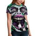 thumbnail image 6 of Beetlejuice Kid Shirts Unisex Casual Tops 3D Print Graphic Tees Short Sleeve T Shirts for Boys Girls 100CM, 6 of 8