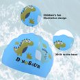 thumbnail image 3 of Cute Children Cartoon Swimming Hat Durable Bathing Caps for Long Hair Short Hair, 3 of 5