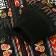 thumbnail image 6 of EnJoCho Toddler Boys Jacket Toddler Kids Girl Boy Autumn Dashiki African Windproof Coat Warm Outwear Jacket Trendy Outfits for Kids 12-18 Months, 6 of 9