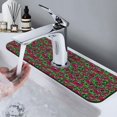 thumbnail image 7 of Sikiie Graffiti Tape Splash Guard for Sink Faucet-1 PC Super Absorbent Fast Drying Mat Sink Gadgets-Splash Guard for Kitchen, Sink Mat, 7 of 7