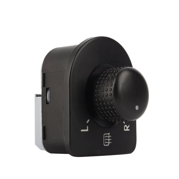 Interruptor de perilla de espejo retrovisor interruptor de control de espejo retrovisor duradero ABS interruptor de espejo de puerta lateral del conductor delantero profesional ANGGREK Otros
