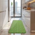 thumbnail image 4 of Green Bigfoot Pattern Kitchen Rug Mat,Kitchen Runner Rugs Non Skid Washable,Decorative Kitchen Floor Mats for Kitchen,Sink,Laundry,17"x47.2", 4 of 7