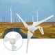 thumbnail image 3 of NE-100S3 Generador de turbina eólica 100W 3PCS 580mm Fibra de nailon Cuchillas eólicas Molino de viento eléctrico (12V) VoborMX herramienta, 3 of 8